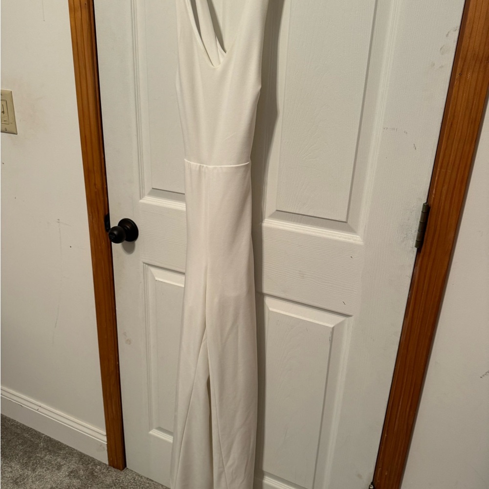 Elegant White Jumpsuit